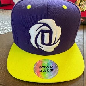 Derrick rose snap back. Purple and yellow